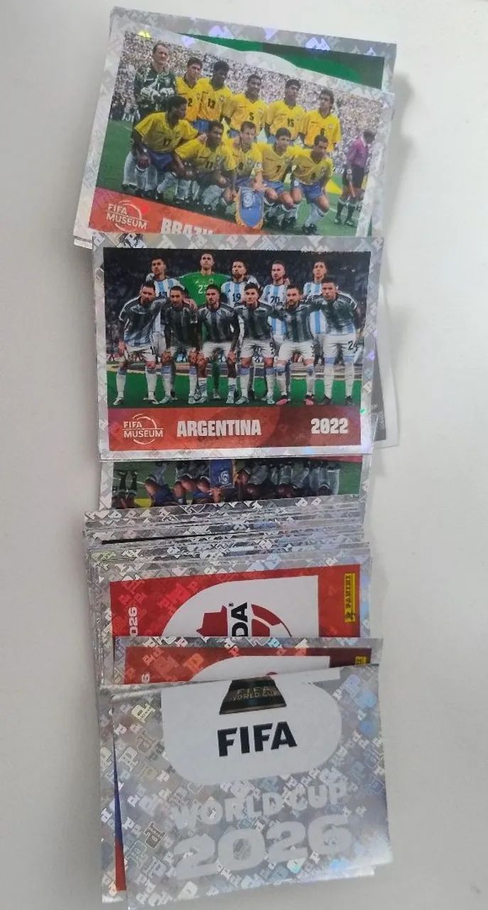 Figurinhas copa do mundo 2026 originais - Foto 2