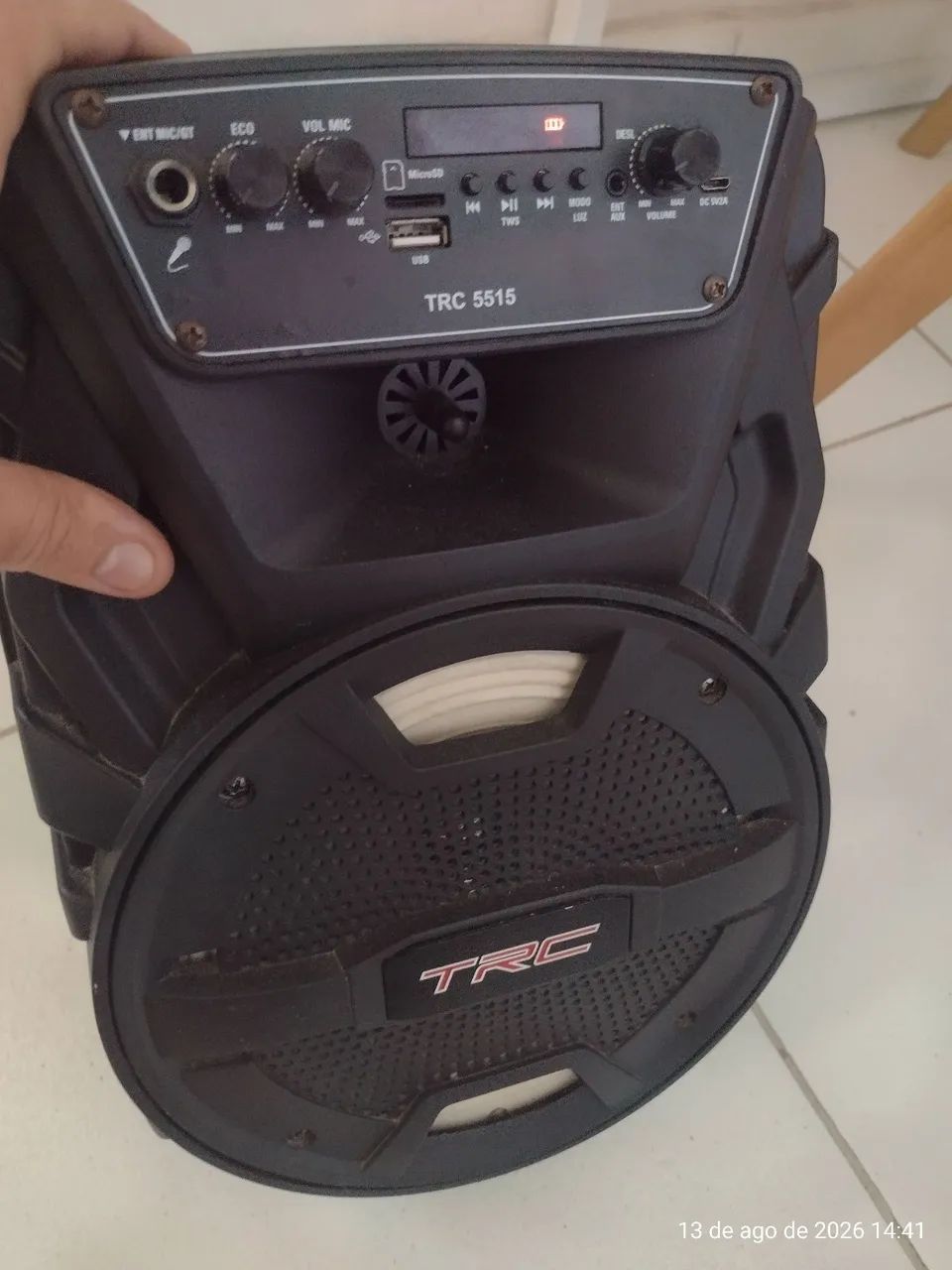 Caixa som Bluetooth TRC  - Foto 3