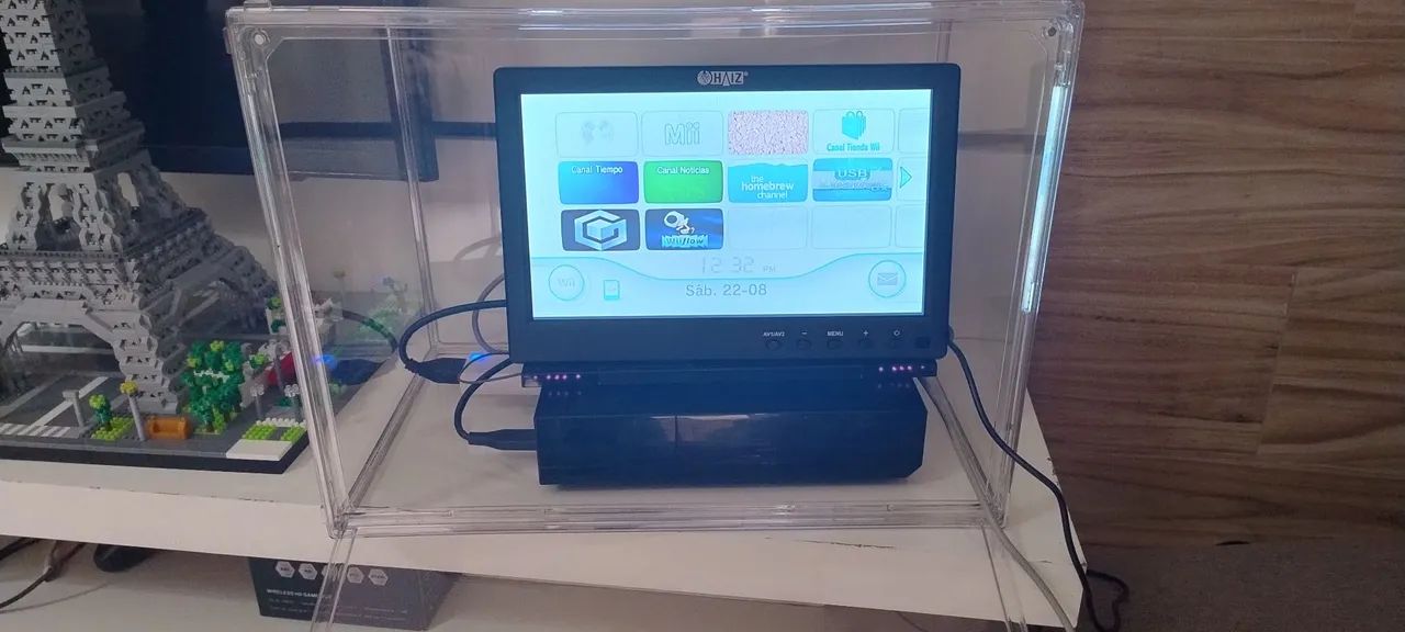 Nintendo wii com tela!!!