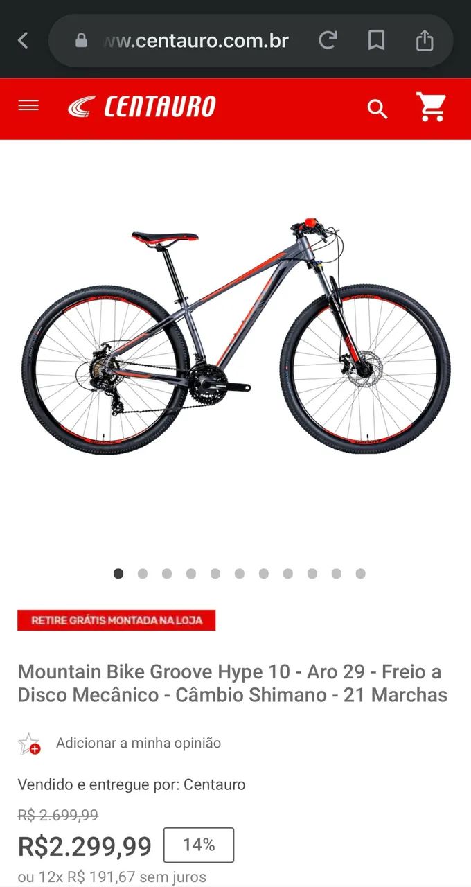 Bicicleta Groove Hype 10 - Foto 2
