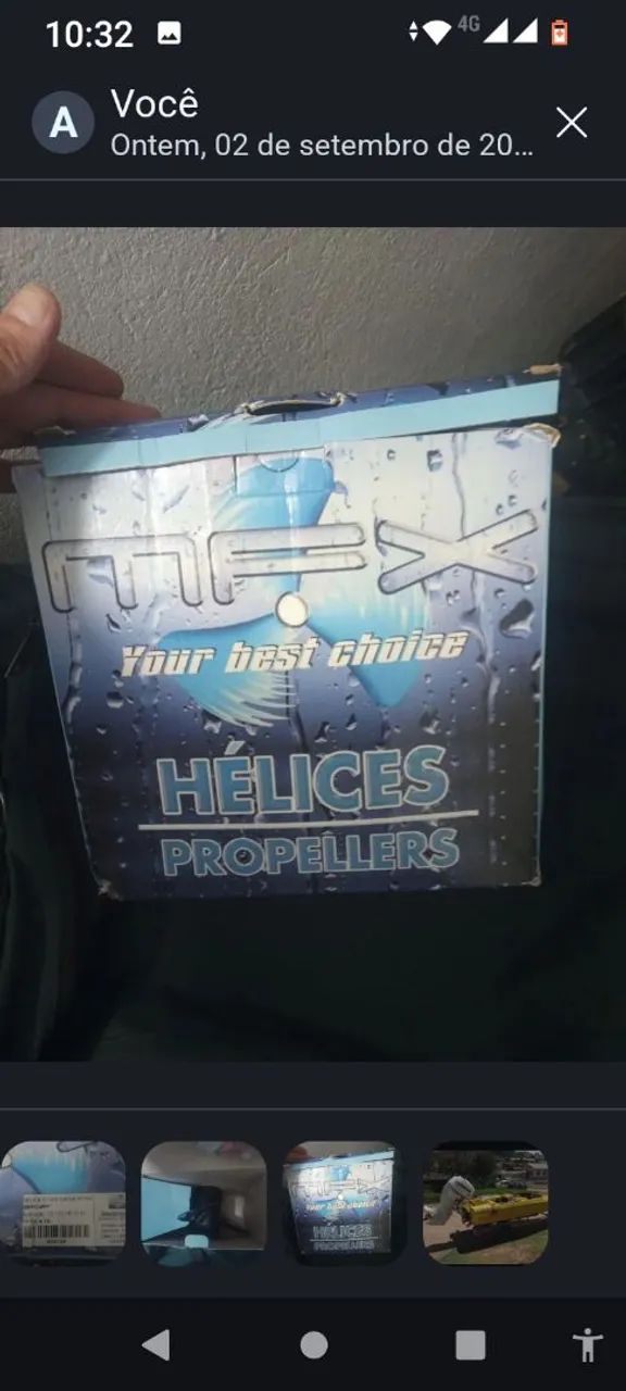 helice motor popa mercury 30 a 60 hp - Foto 3