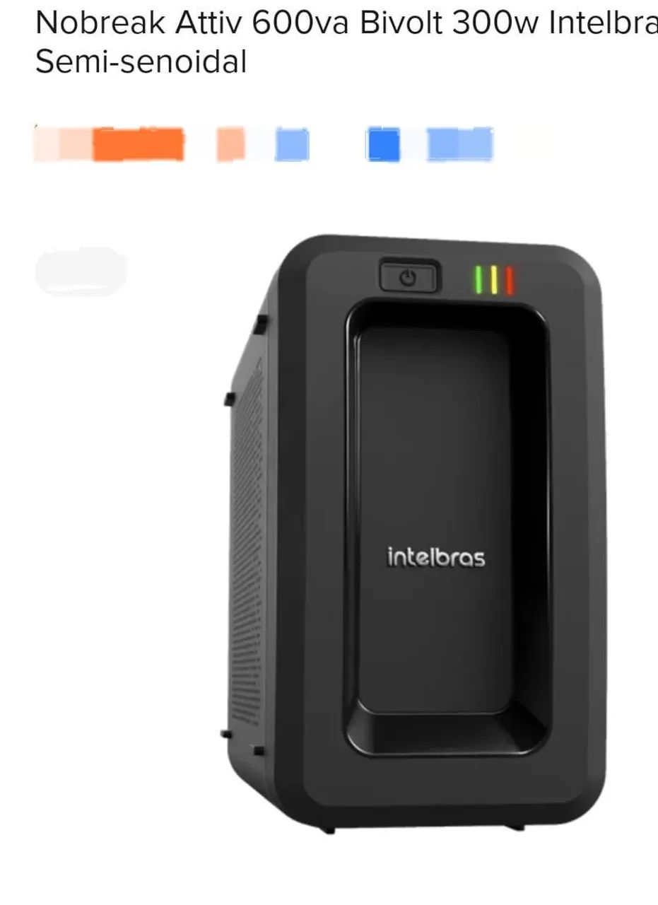 NOBREAK 600va INTELBRAS 