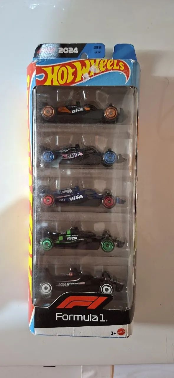 Hot wheels fórmula 1 pec com 5 - Foto 2