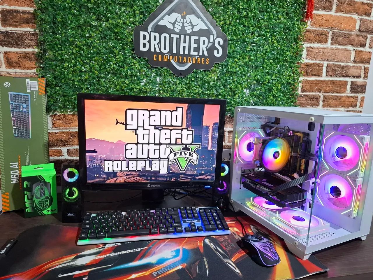 Pc gamer Core i5 RX 580 16 RAM DDR4  - Foto 2