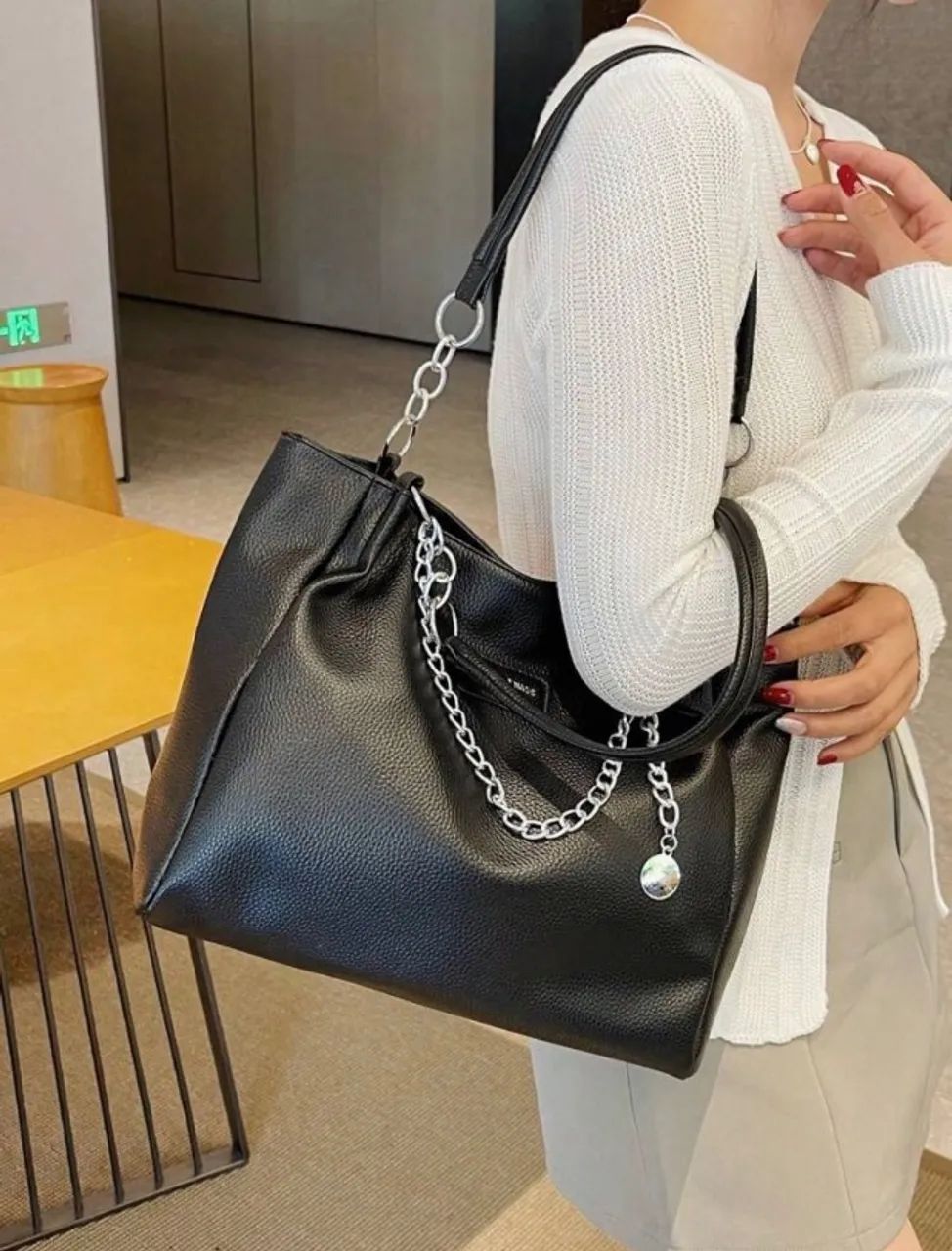 Bolsa de couro - Foto 4