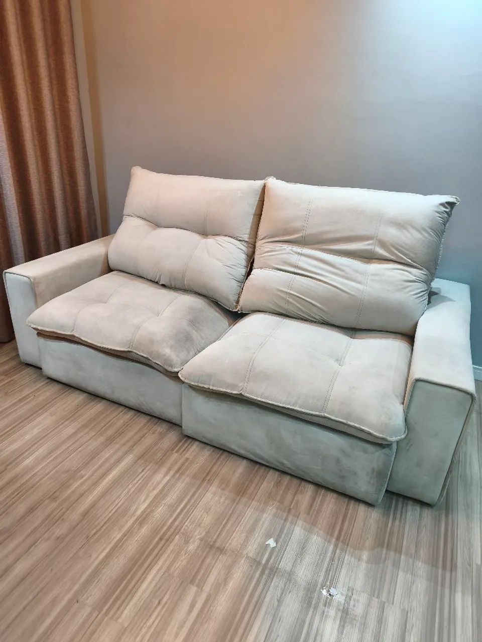 Sofá retrátil molas ensacadas  - Foto 2