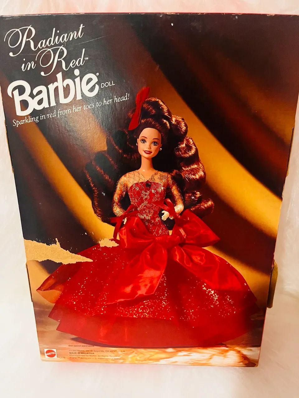 Barbie "Radiant in Red", uma edição especial de 1992 - Foto 6