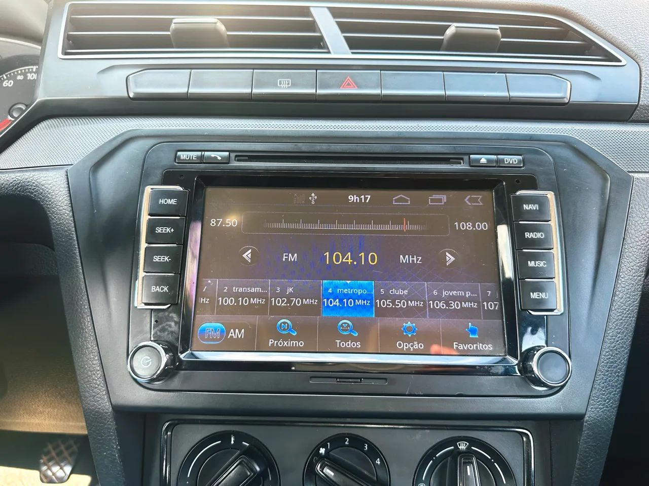Central multimídia Android Volkswagen. - Foto 4