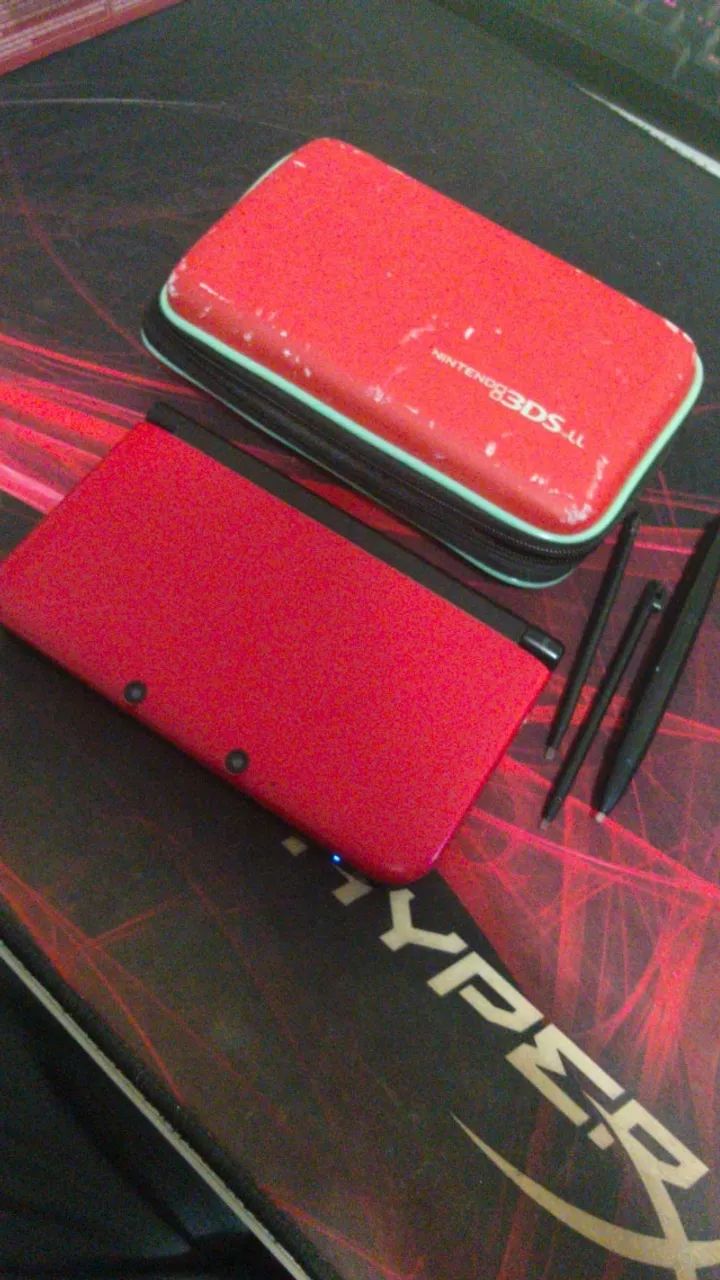 Nintendo 3DS XL Vermelho - Foto 4