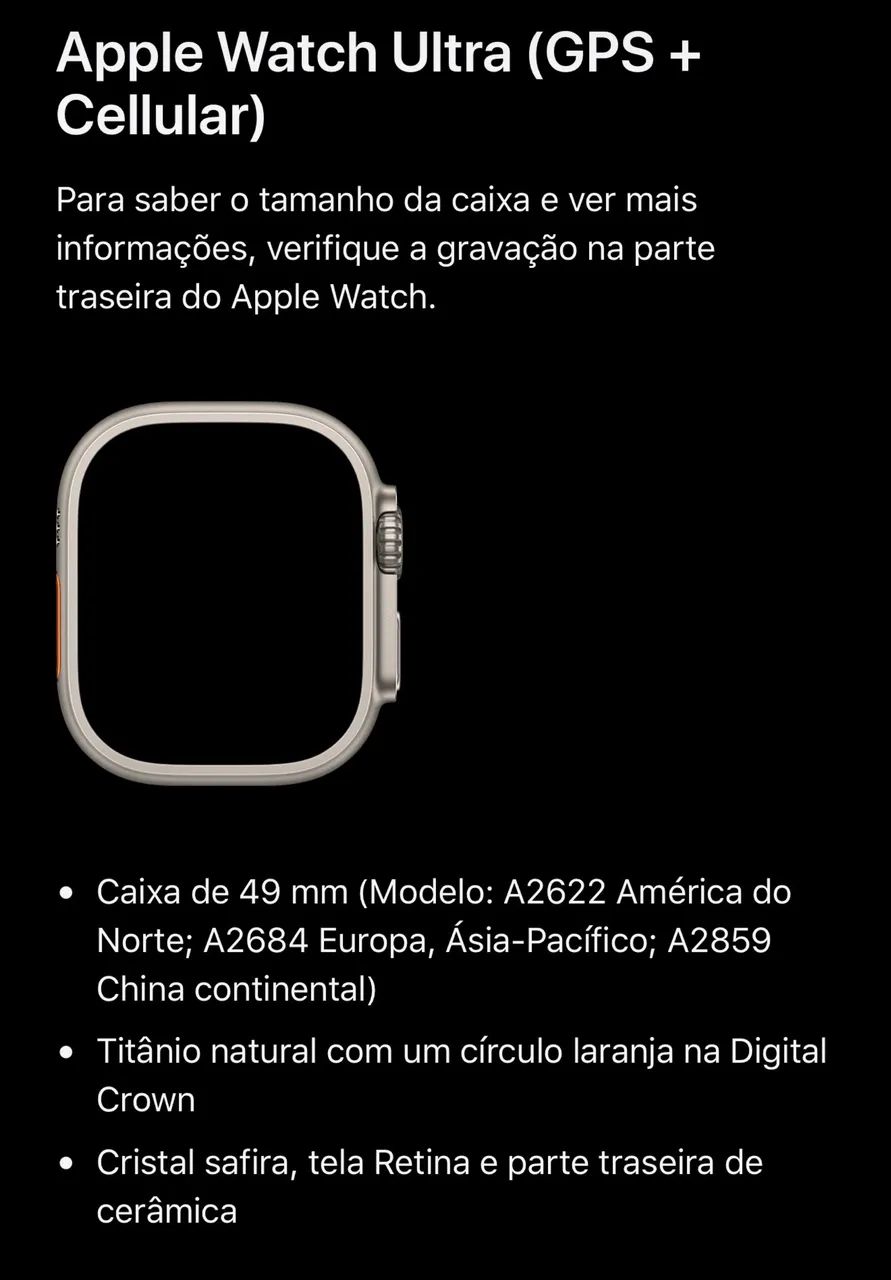 Apple Watch Ultra (GPS + CELULAR) - Foto 4