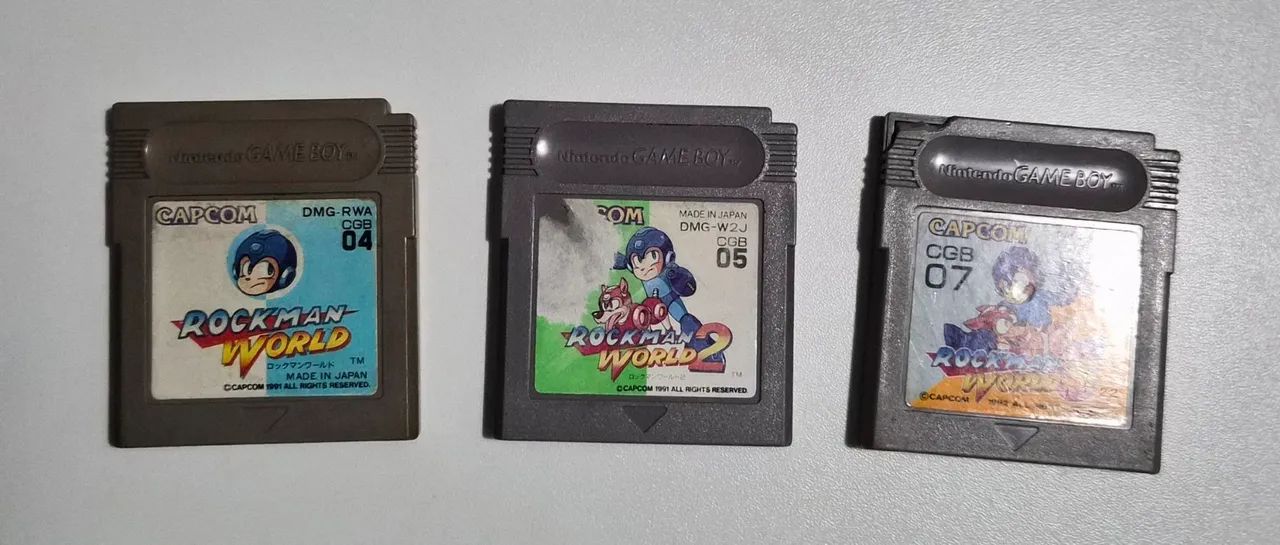 Rock Man Mega Man Game Boy original 
