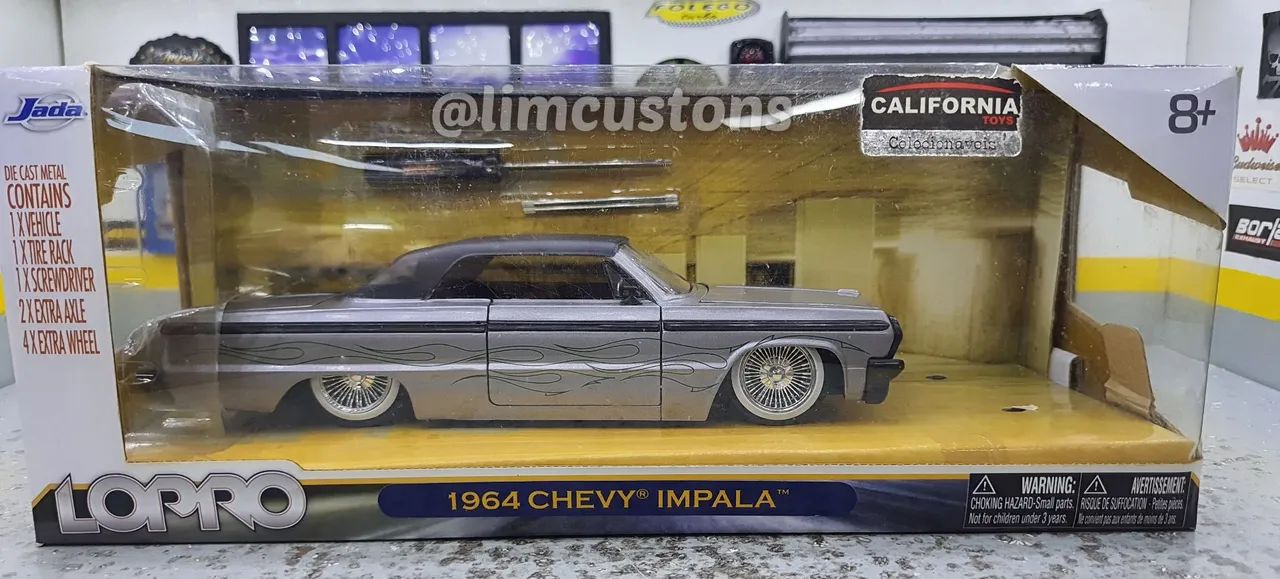 Chevrolet Impala 1964 Jada toys 1:24 série Lopro - Hobbies e