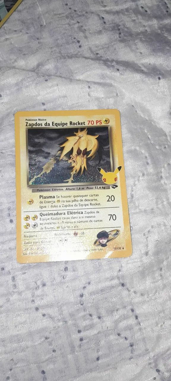 Zapdos da Equipe Rocket