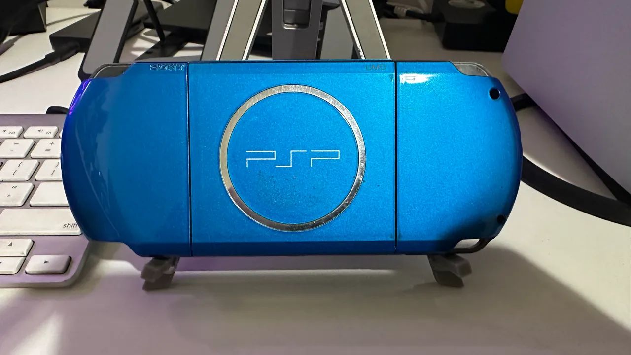 Psp 3001 azul (raro) - Foto 3