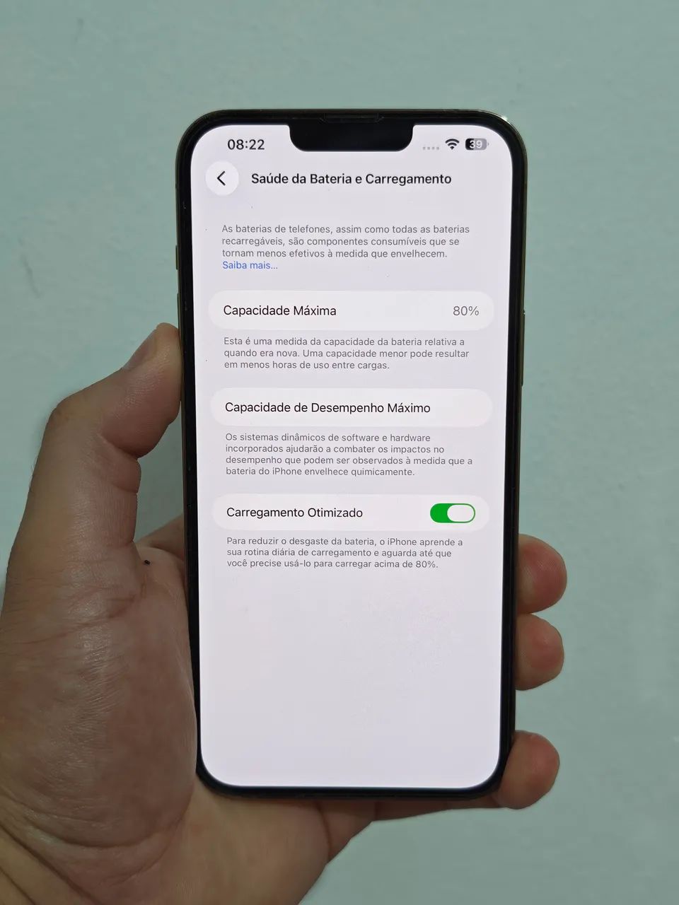 iPhone 13 Pro Max 128GB Dourado - Foto 3