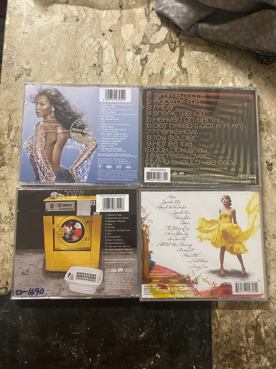 Cds divas pop - Beyoncé, Britney Spears, Shakira e Taylor Swift - Foto 2