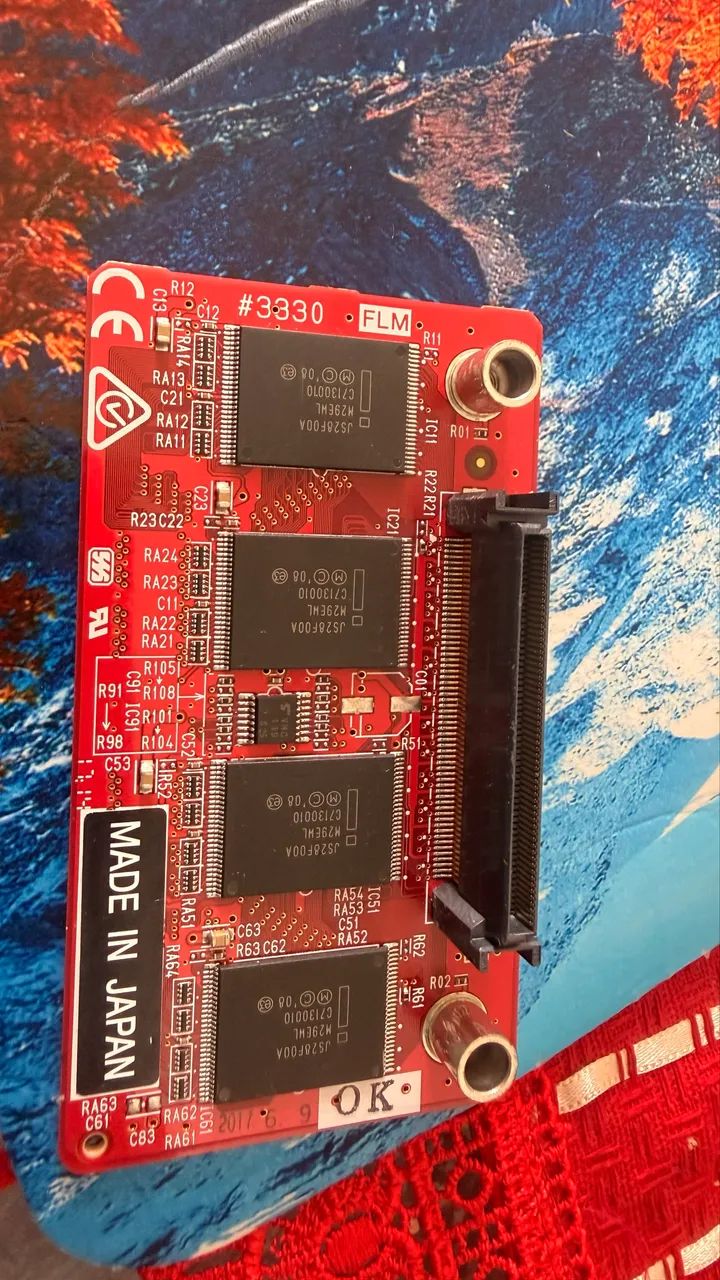 Memória Flash Yamaha FL512M para Yamaha Motif XF MOXF Tyros