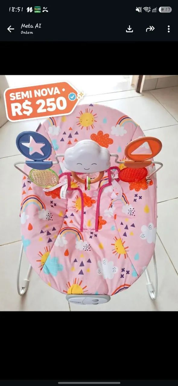 Cadeirinha de bebê 