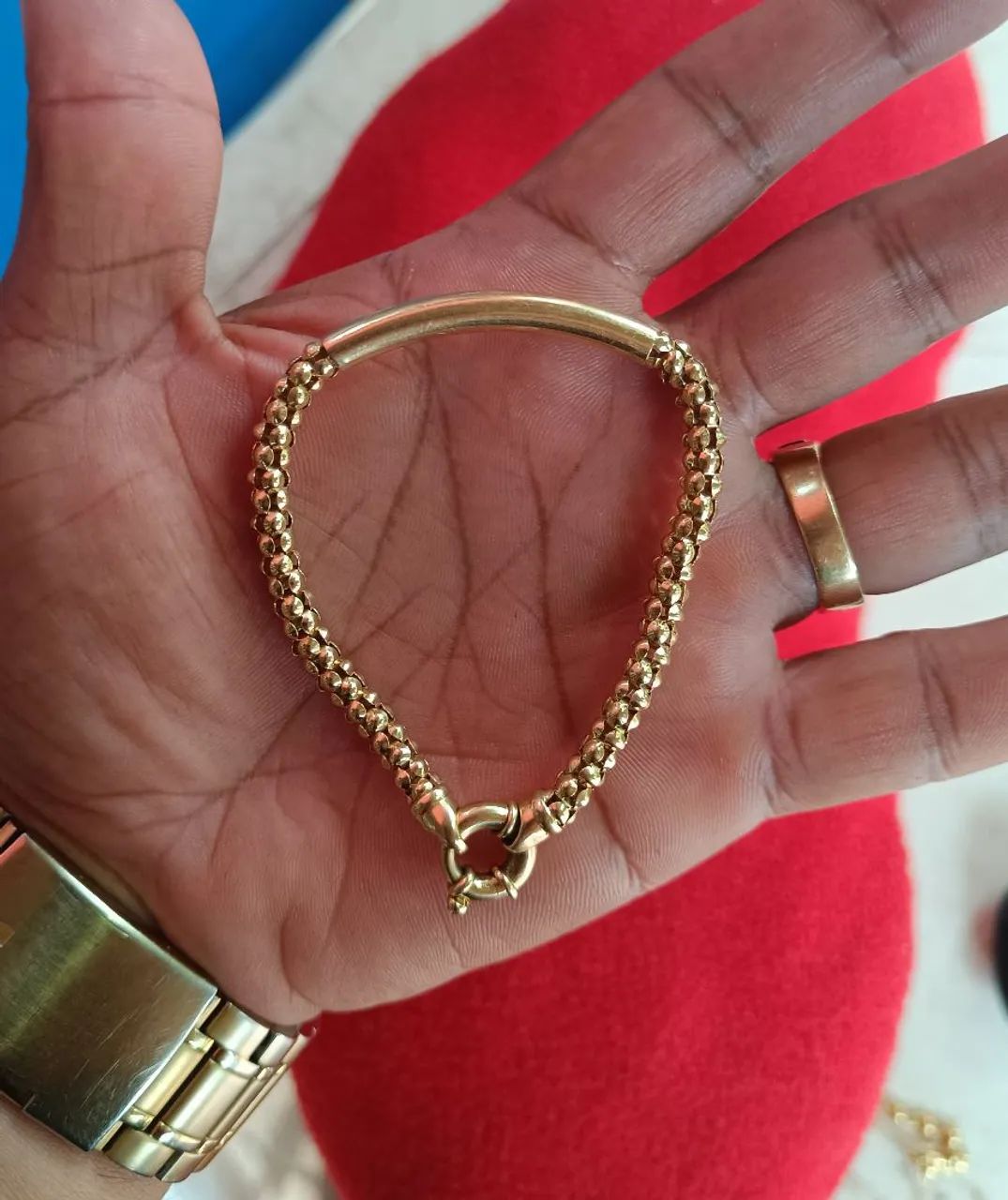 Pulseira de ouro 18k  - Foto 2