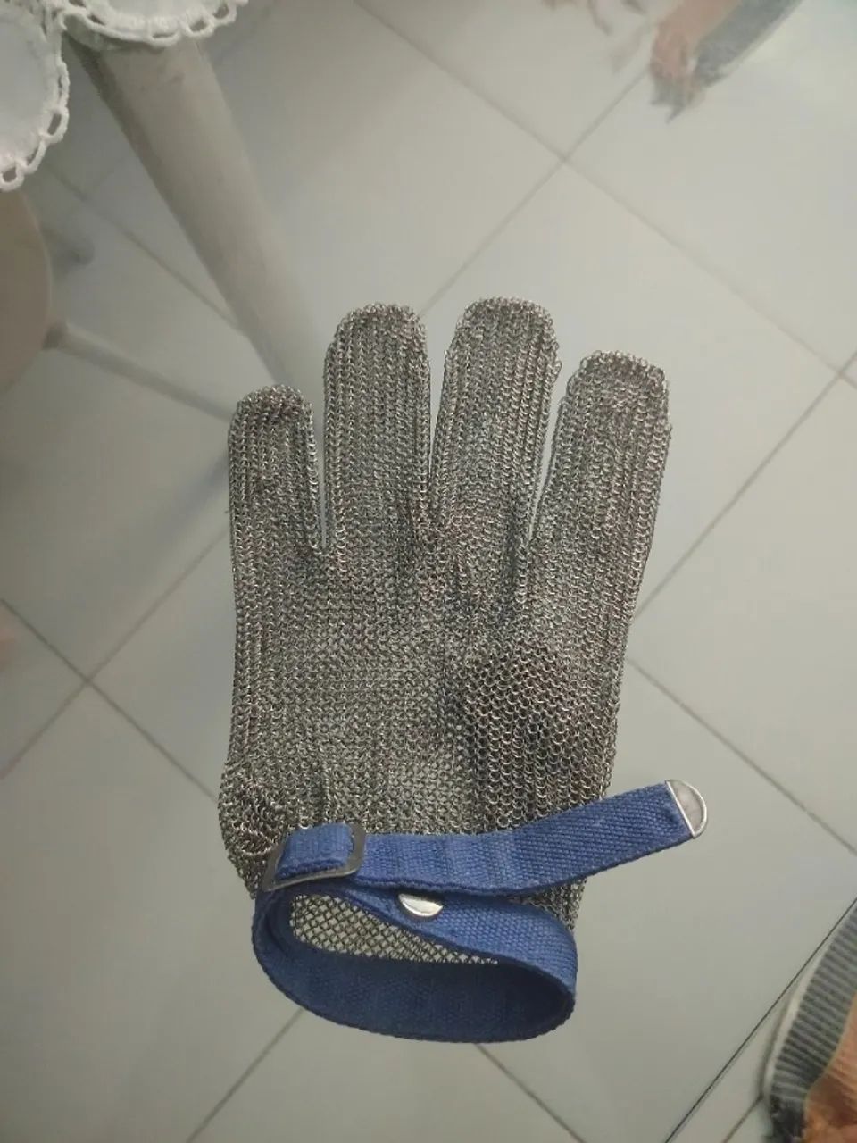 Luva de aço (malha de aço) açougue 