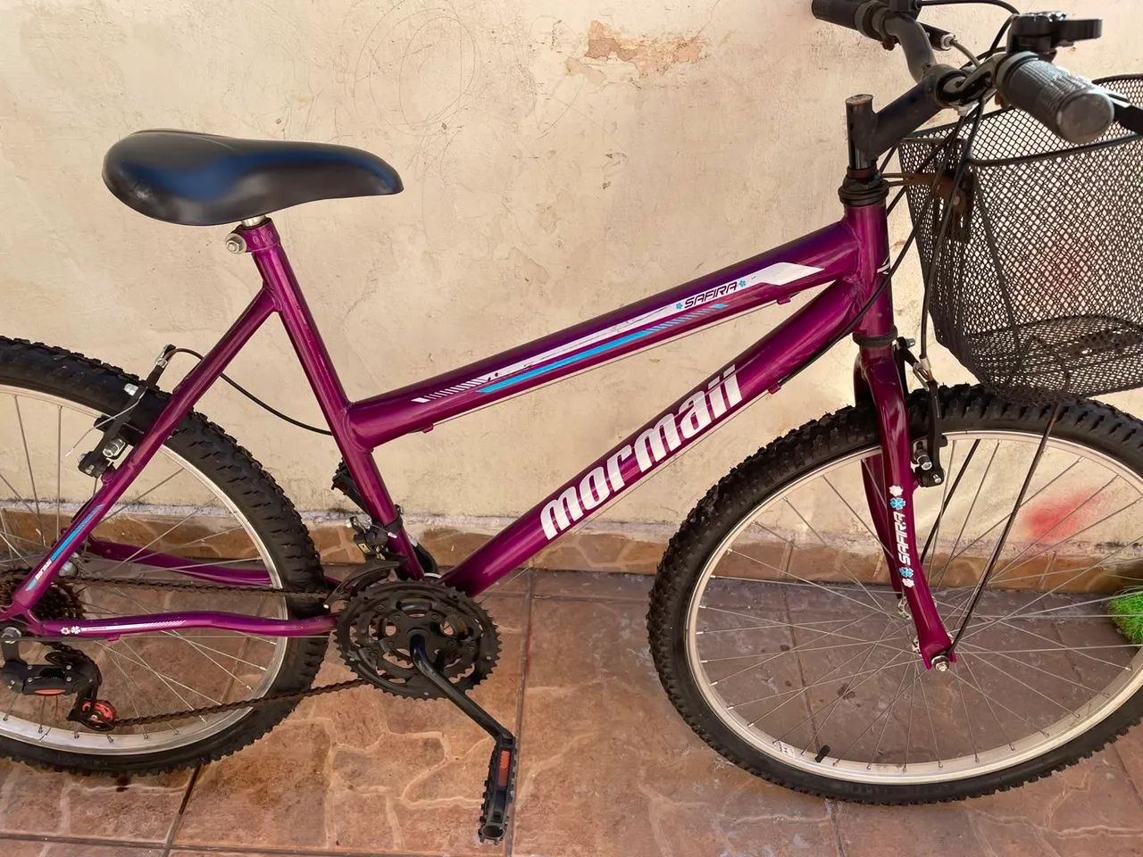 Bicicleta roxa - Foto 3