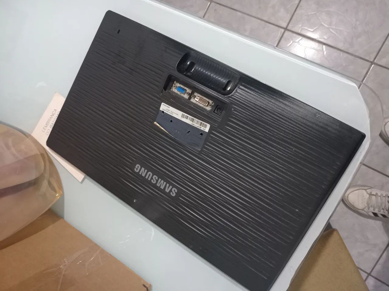 Monitor 21 polegadas samsung com defeito na placa  - Foto 2