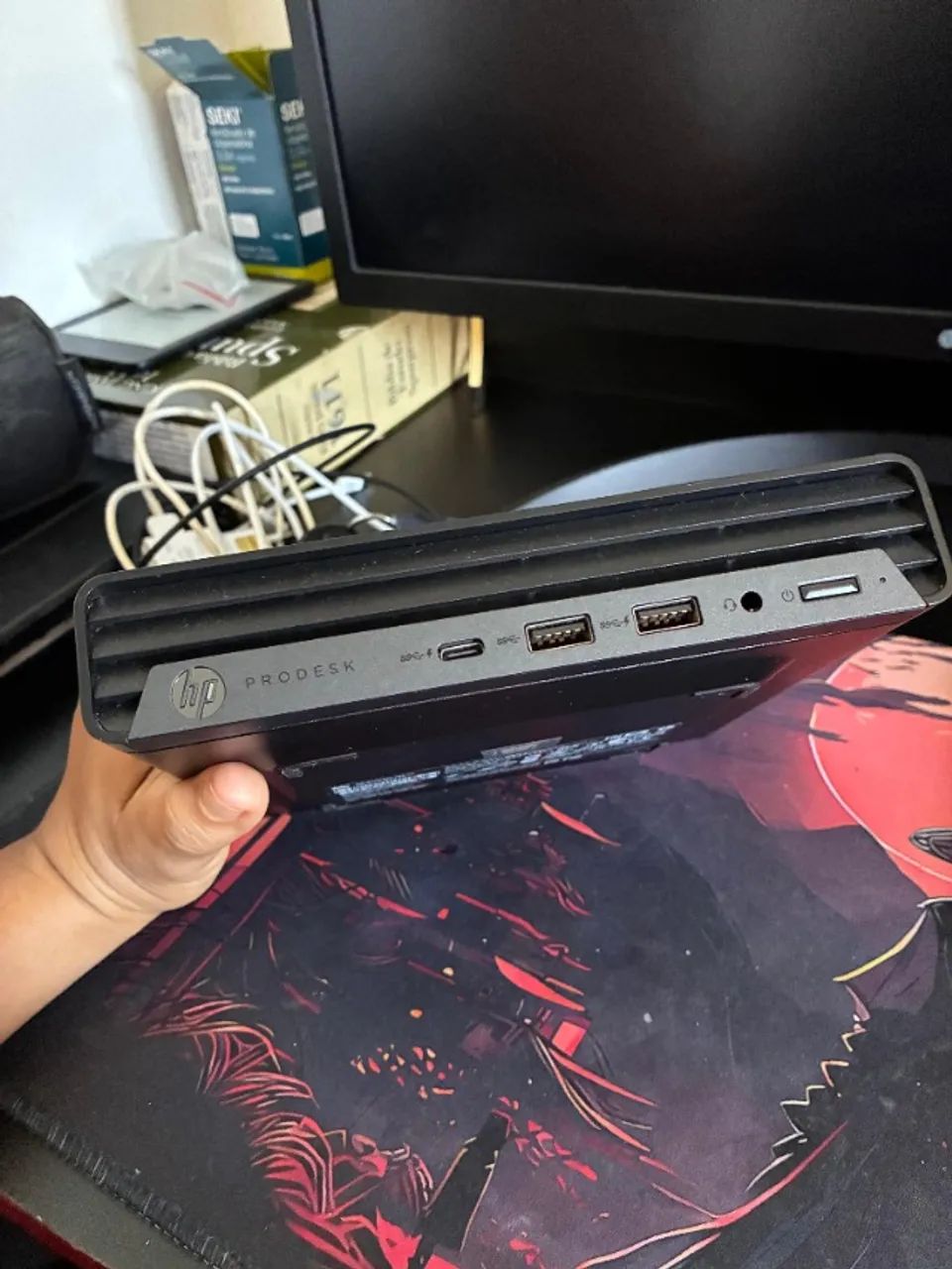 Mini PC HP ProDesk 400 G6 10 Geração - 16GB RAM, SSD 256GB (Modular e Aceita Upgrades) - Foto 4