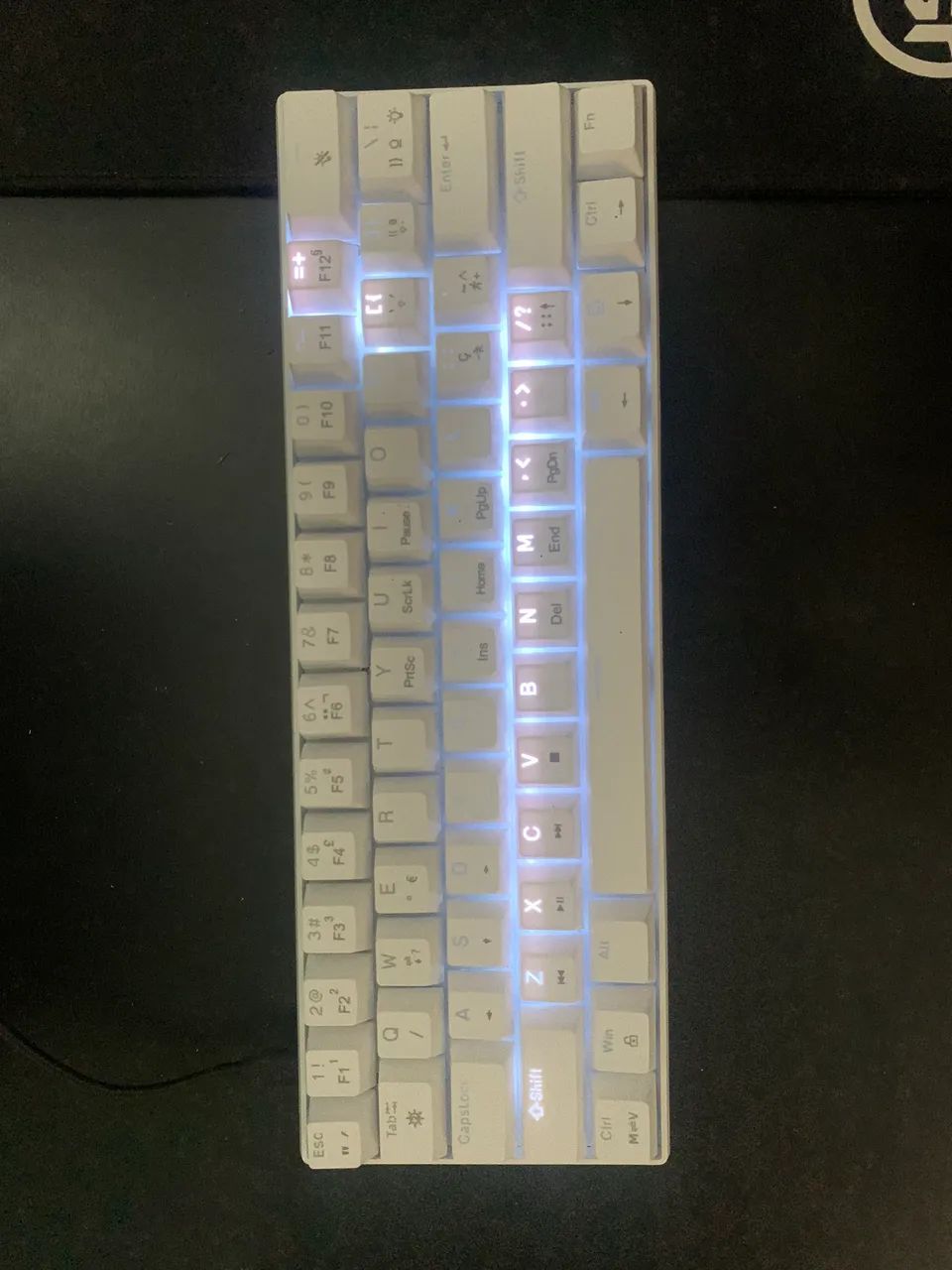 Teclado mecânico switch blue com LED em Maceió,Al