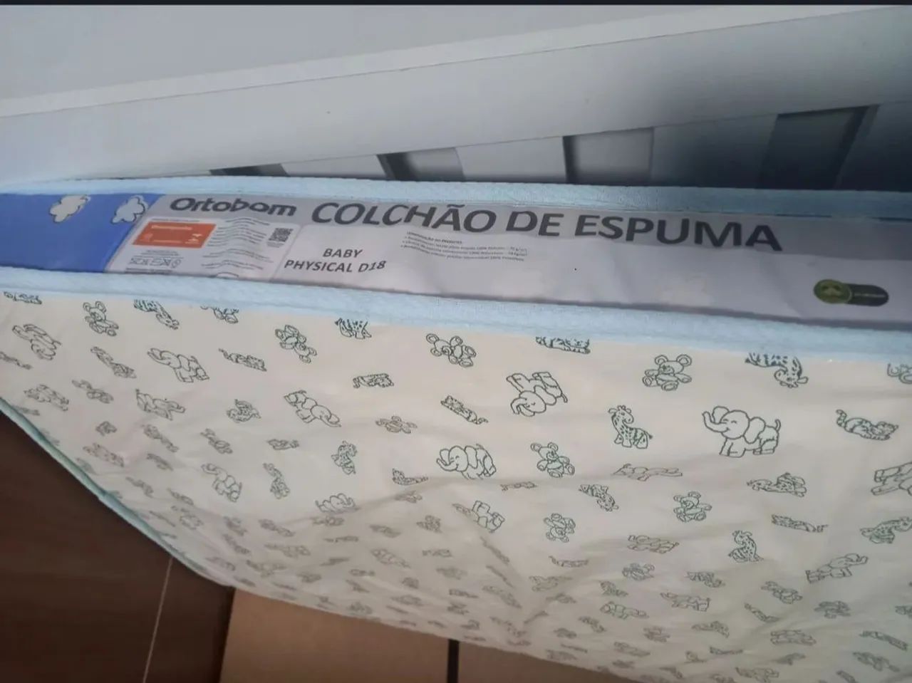 Berço + Colch ão Ortobom  - Foto 2