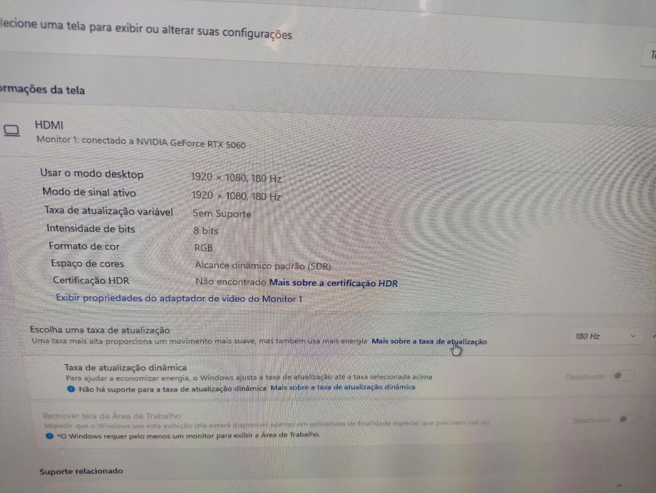 Monitor gamer 27 polegadas 180 hz - ZERO NA CAIXA  - Foto 5