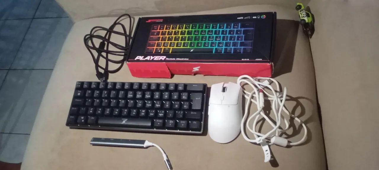 Teclado mecânico, mouse, ramby - Foto 2