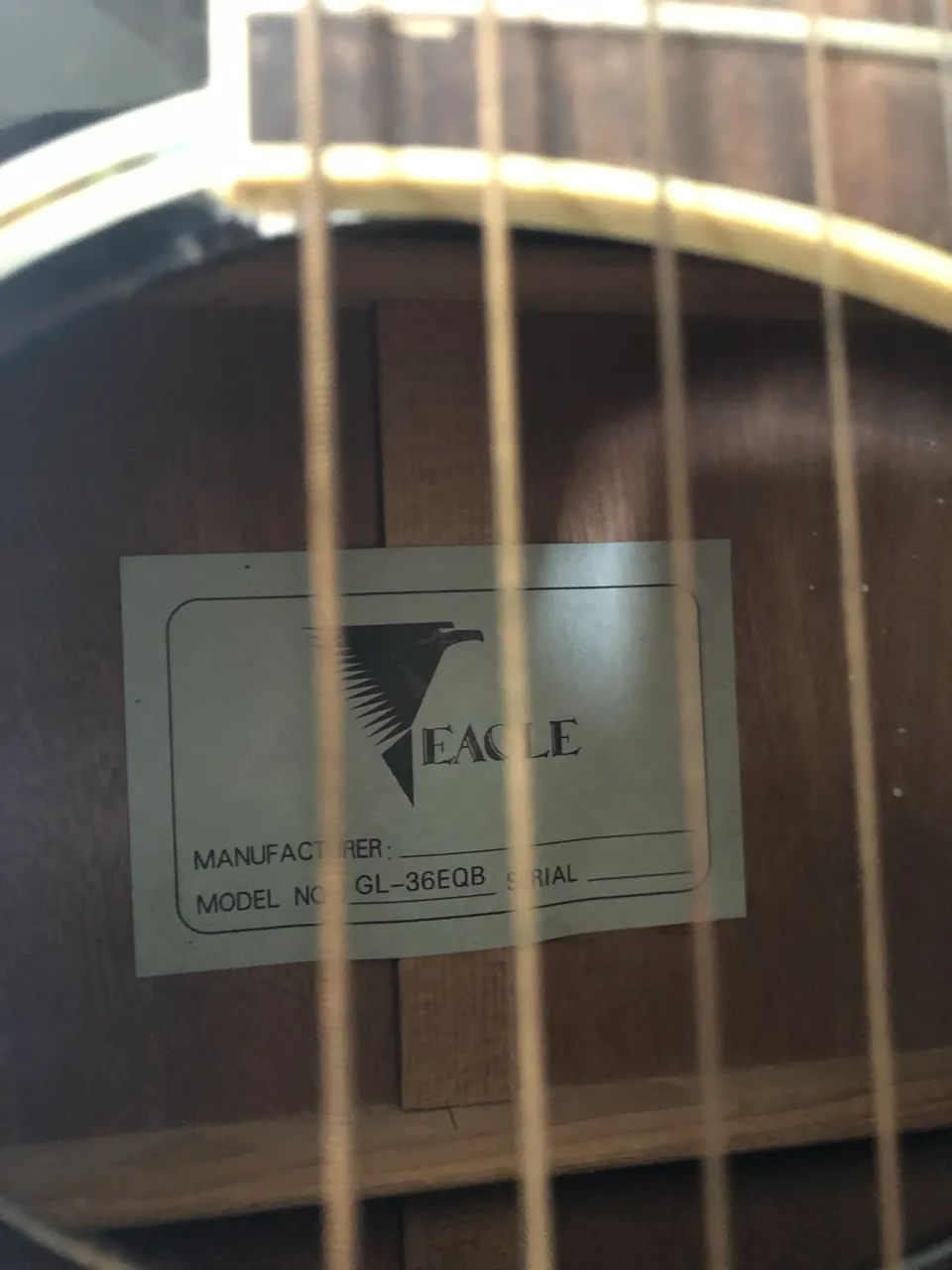 VIOLÃO ELÉTRICO EAGLE - Foto 4
