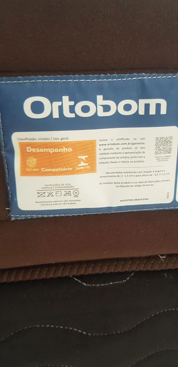 Colchão ortopédico + Base  - Foto 2
