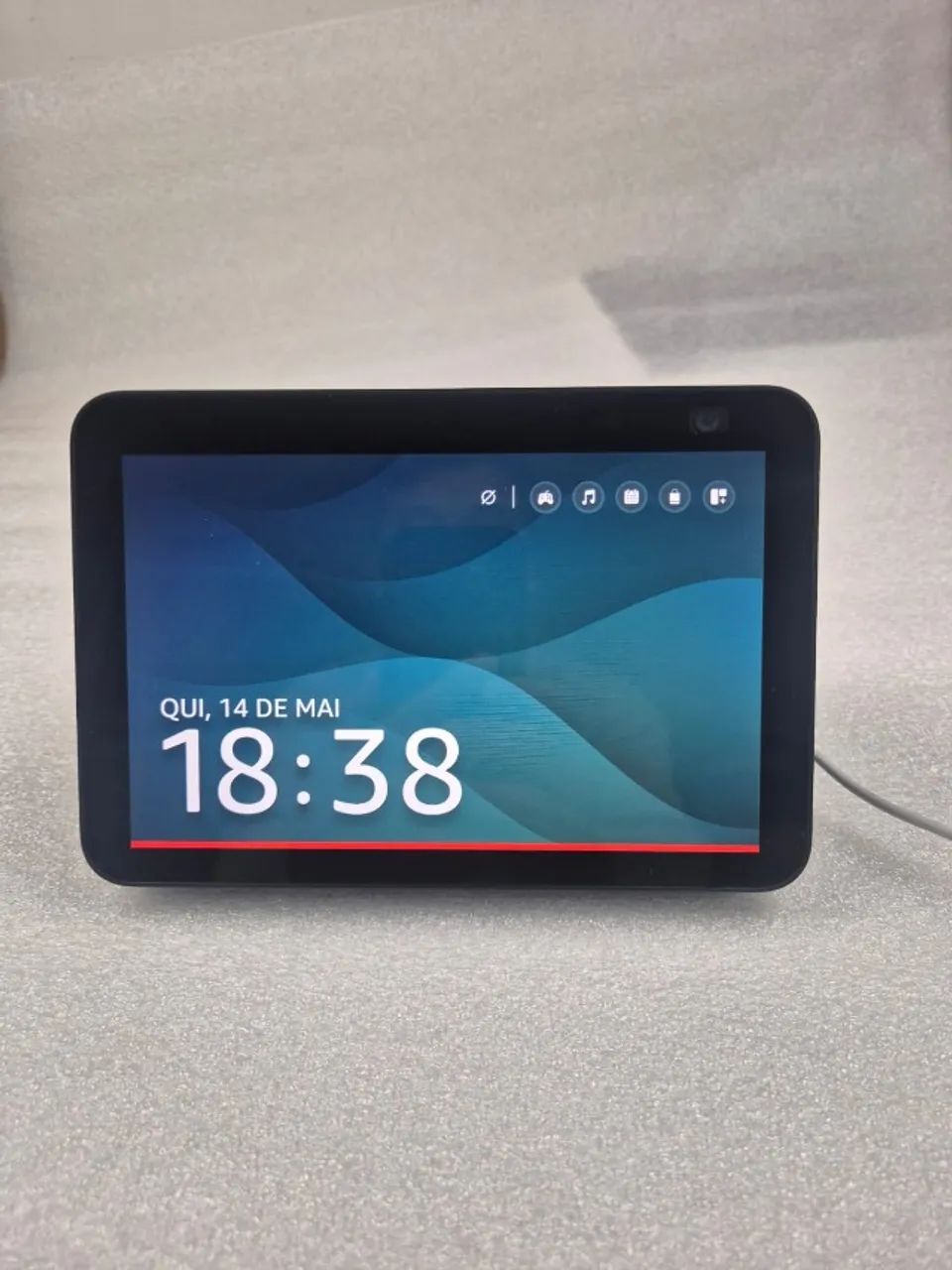 Echo Show 8 2ª Geração Alexa 8'' 13mp Preto Amazon Preto - Casa