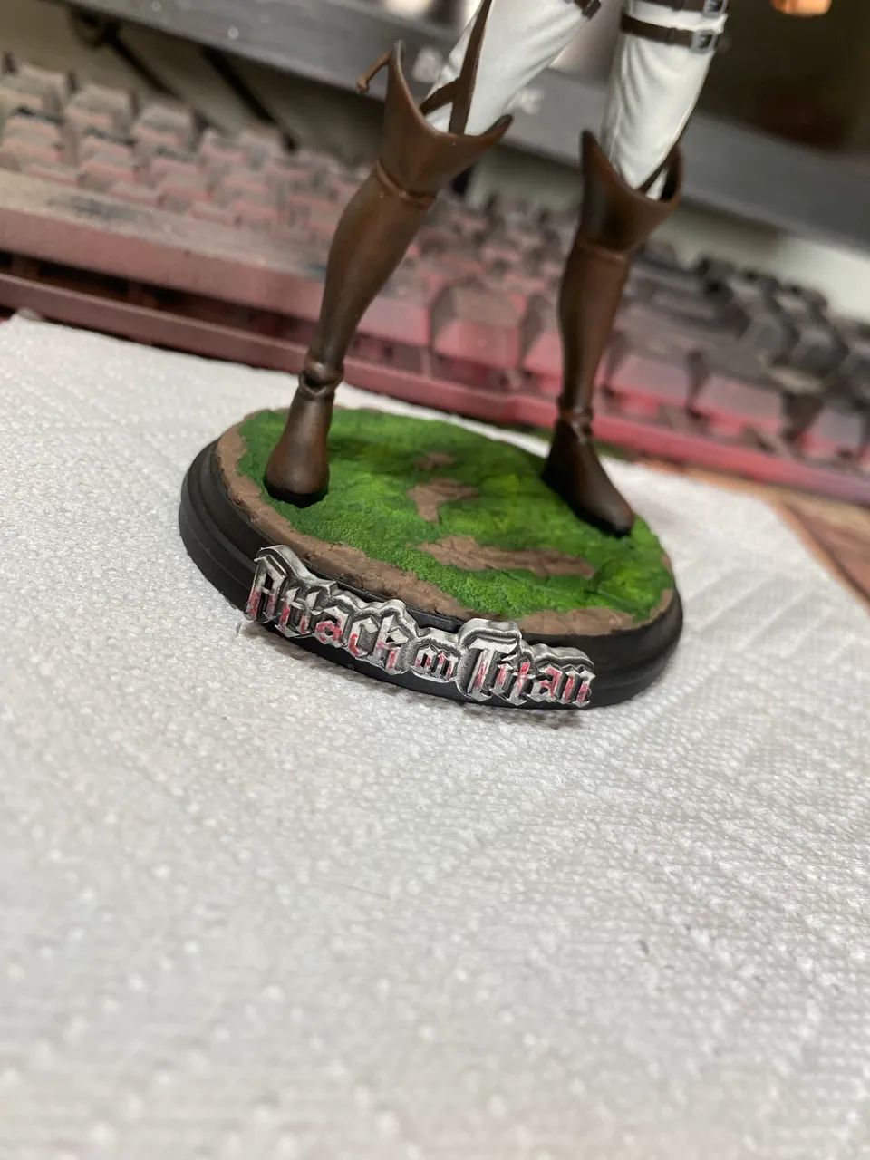 Action Figure Eren Shingeki no Kyojin Anime - Foto 5