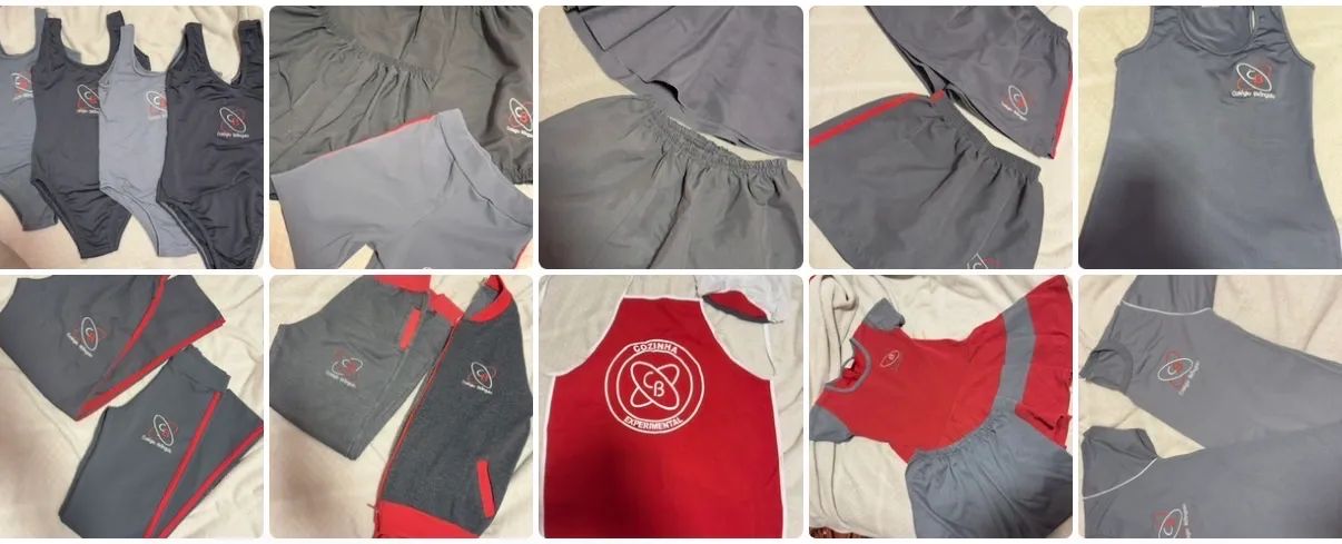Uniformes do Colégio Biângulo - tamanhos 10 e 12 anos - Foto 6