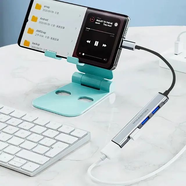 Hub Usb C 3.0  com 4 portas Usb HMaston - Foto 3