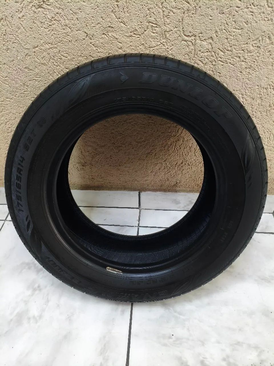 Par de Pneus Usado 175/65R14 Dunlop - Foto 3
