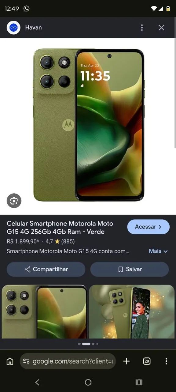 Vendo celular