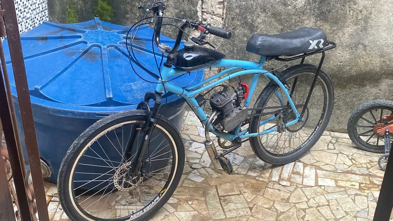 Bicicleta motorizada 80cc