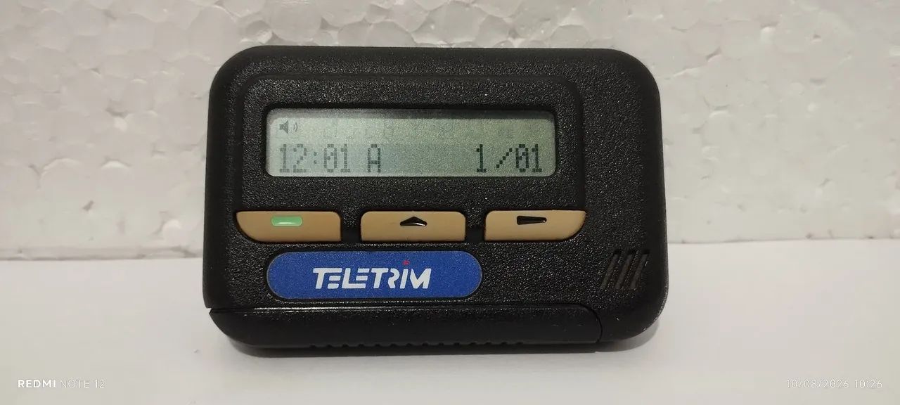 Bip/Pager TeleTrin Com Suporte Funcionando!