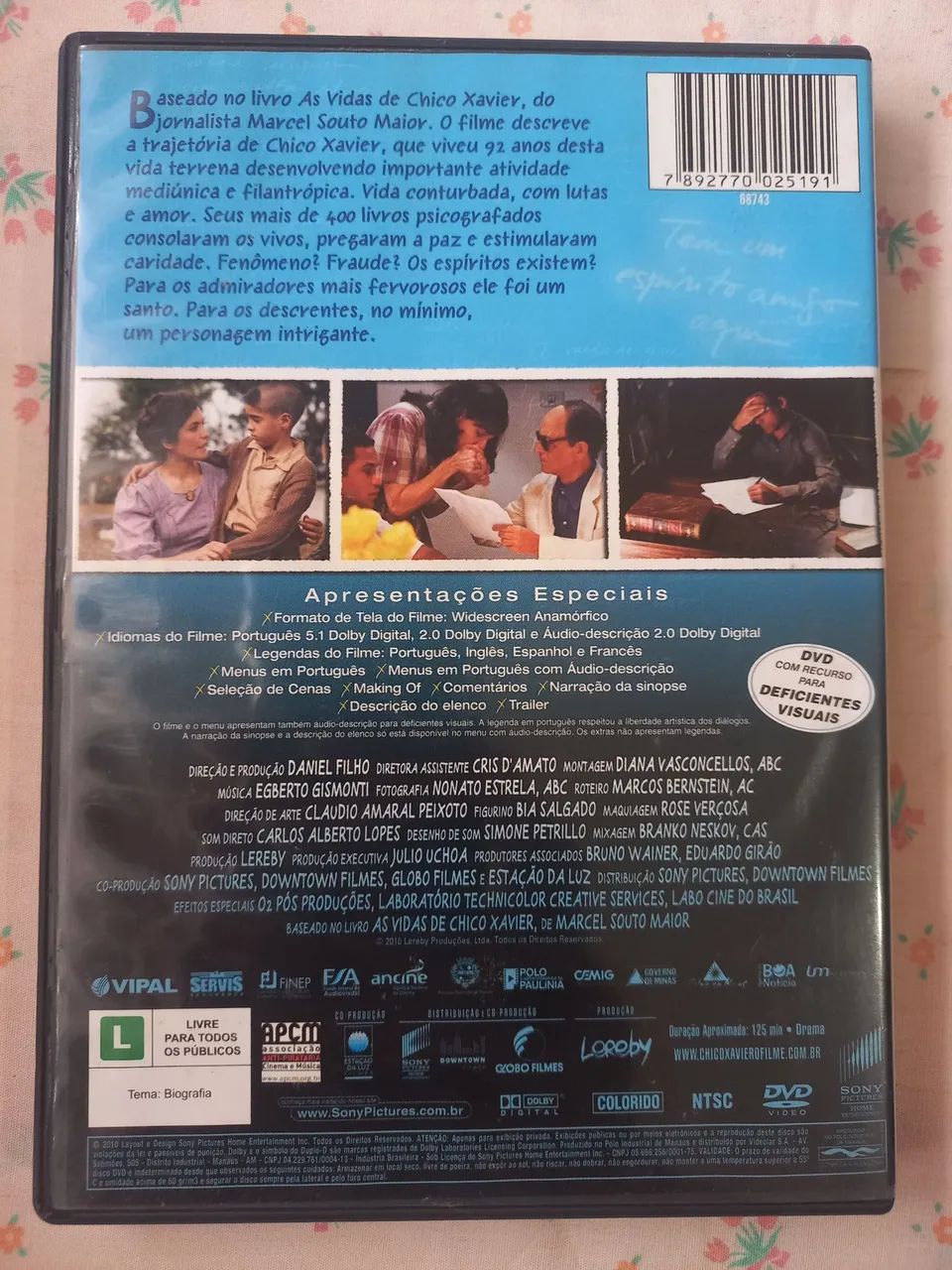 Dvd disc Chico Xavier  - Foto 2