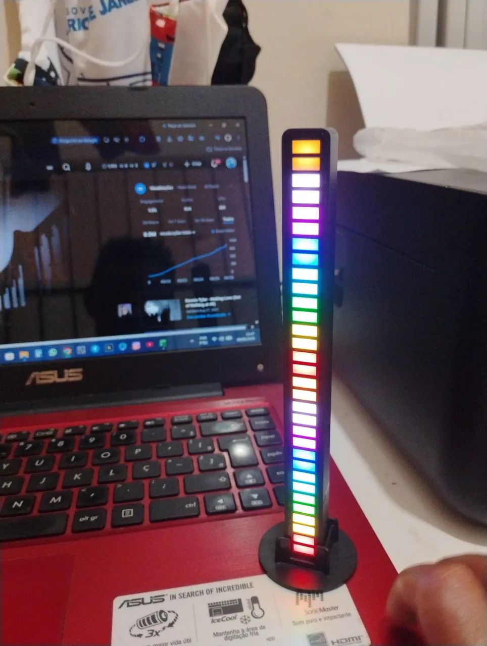 Barra de ritmo led  RGB - Foto 2