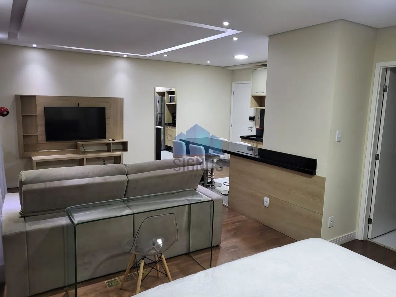 APARTAMENTO PARA LOCAÇÃO MOBILIADO- TIPO STUDIO COM 46 M² 01 VAGA