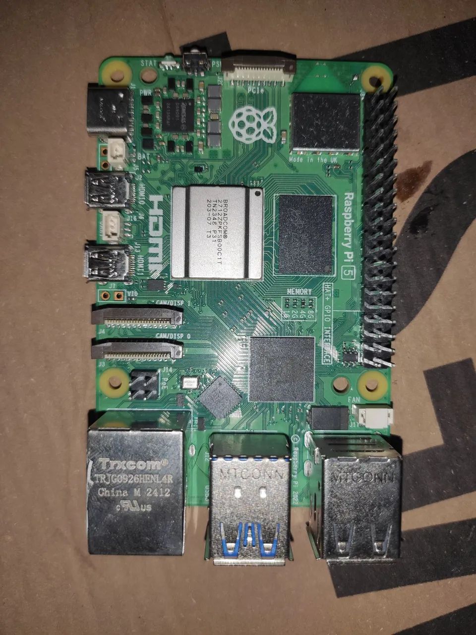 Raspberry Pi5 4gb semi novo - EXCELENTE ESTADO 