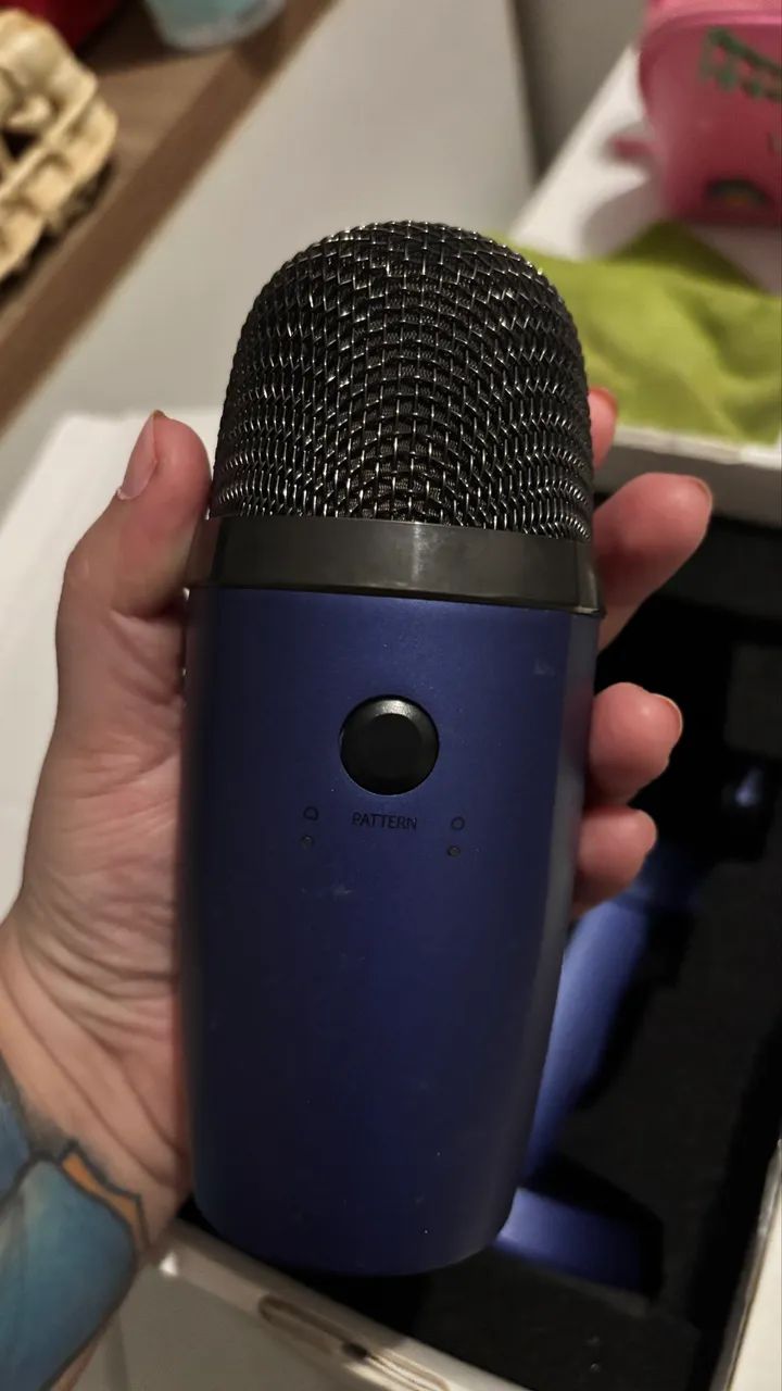 Microfone blue yeti nano