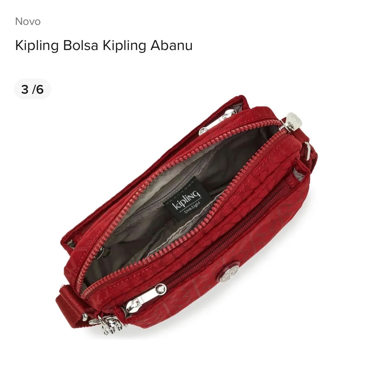 Bolsa Kipling ORIGINAL - Pequena - Foto 2