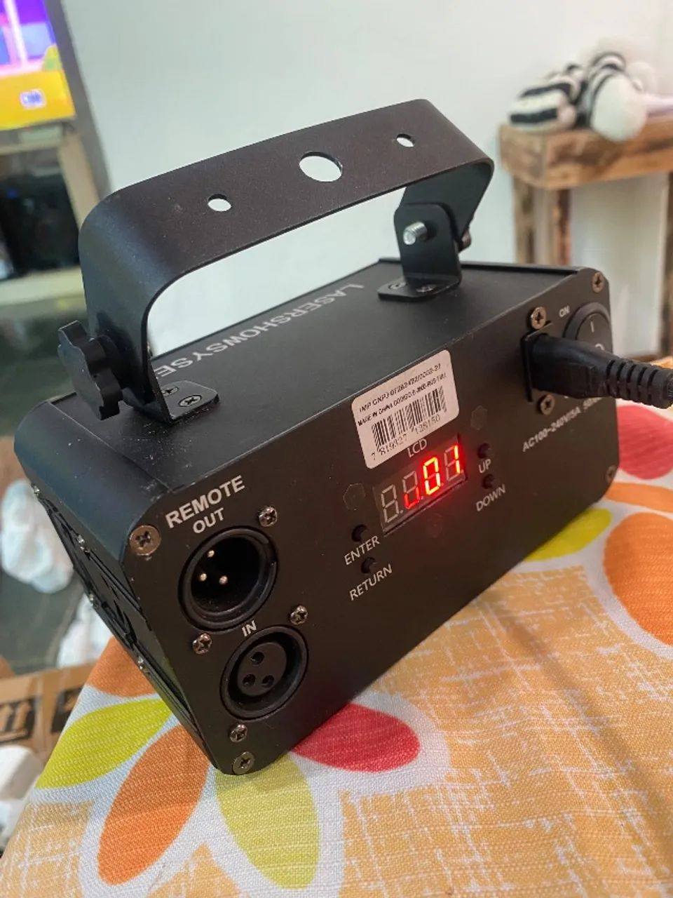 Vendo Máquina de fumaça + Luz de laser