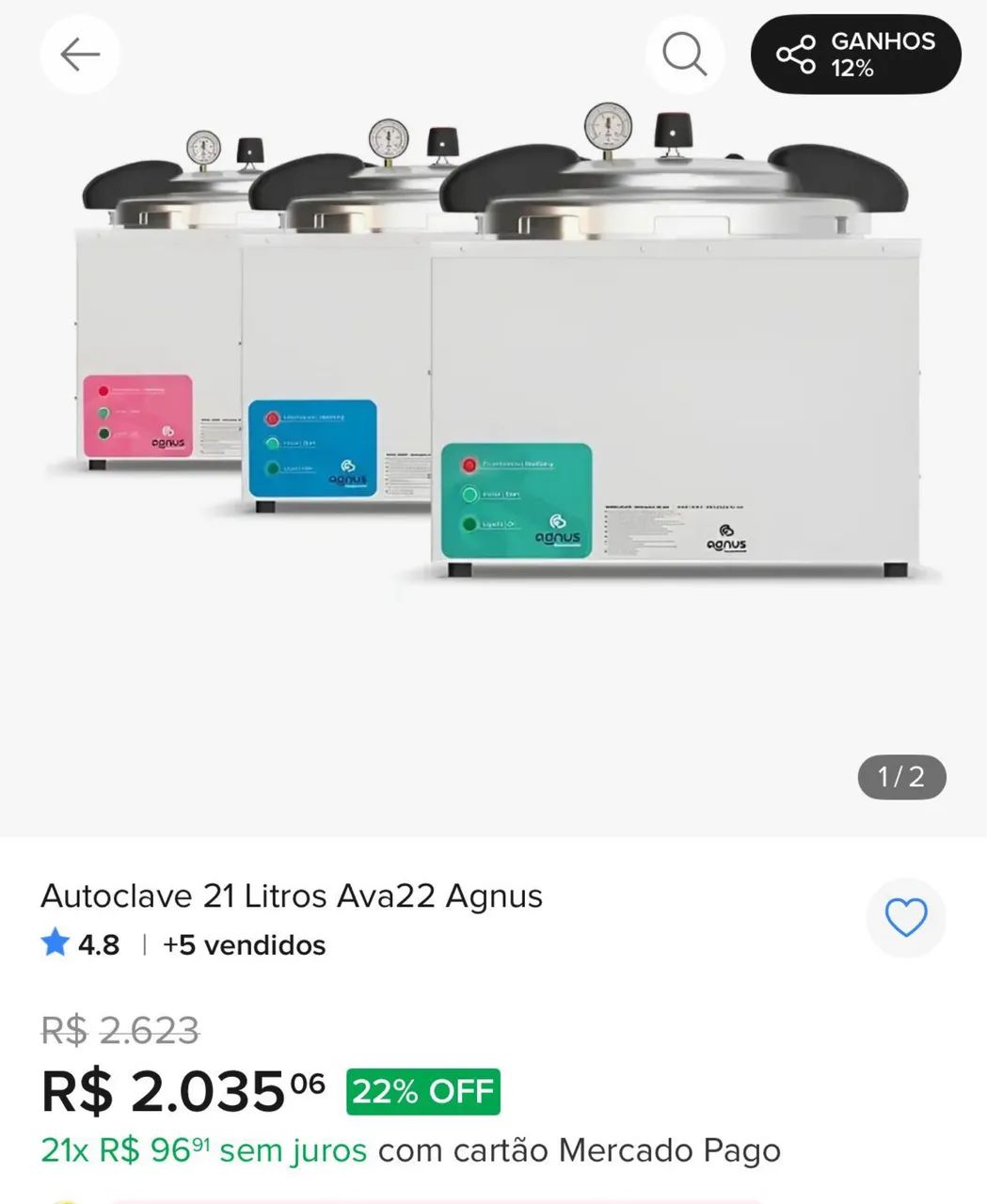 Auto Clave Agnus  - Foto 2