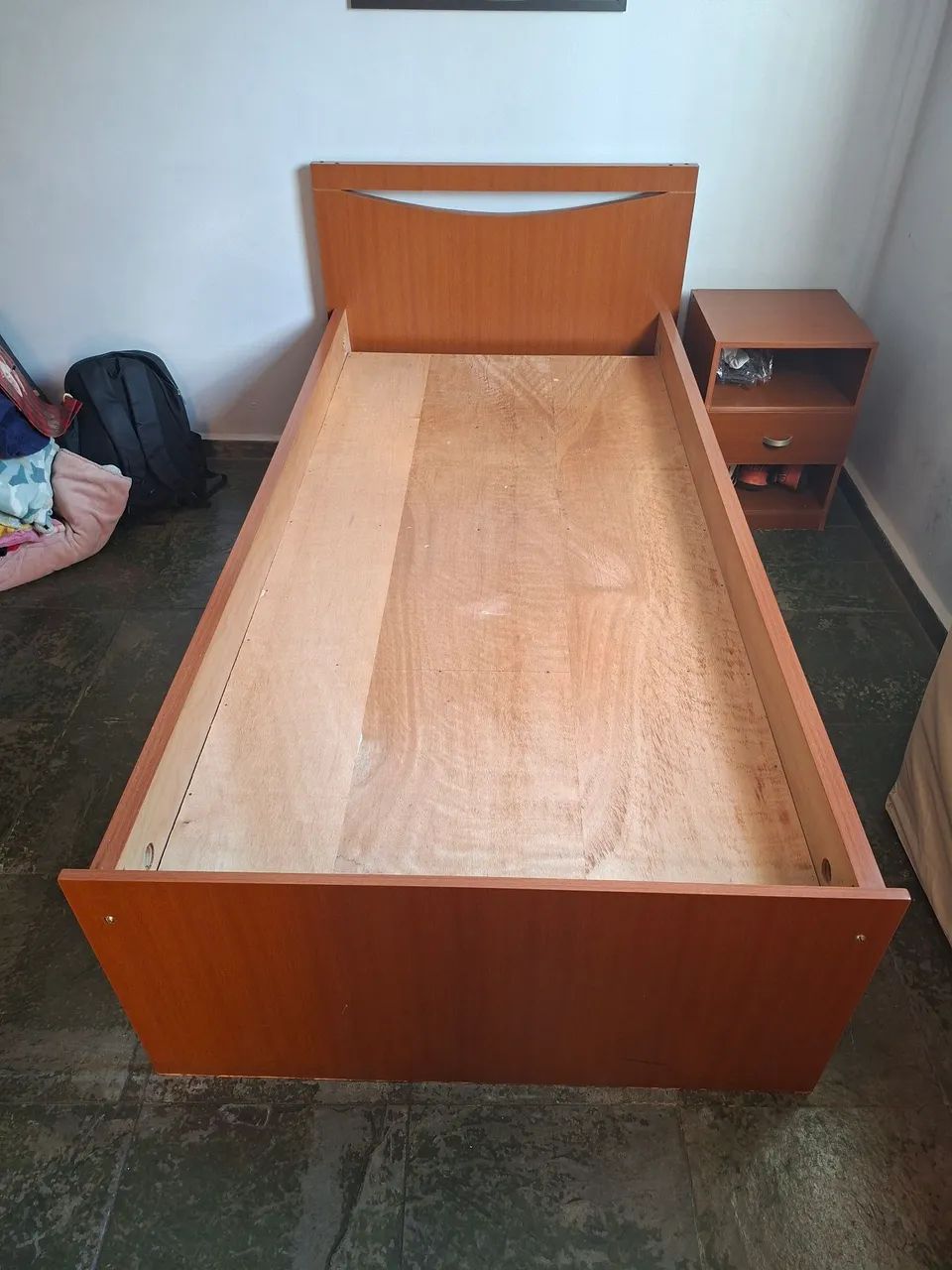Bi cama de madeira maciça
